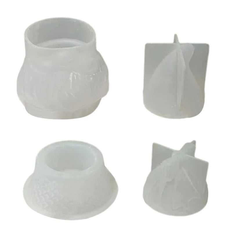 Santa Storage Jar Mould Jewelry Silicone Mold Gypsum