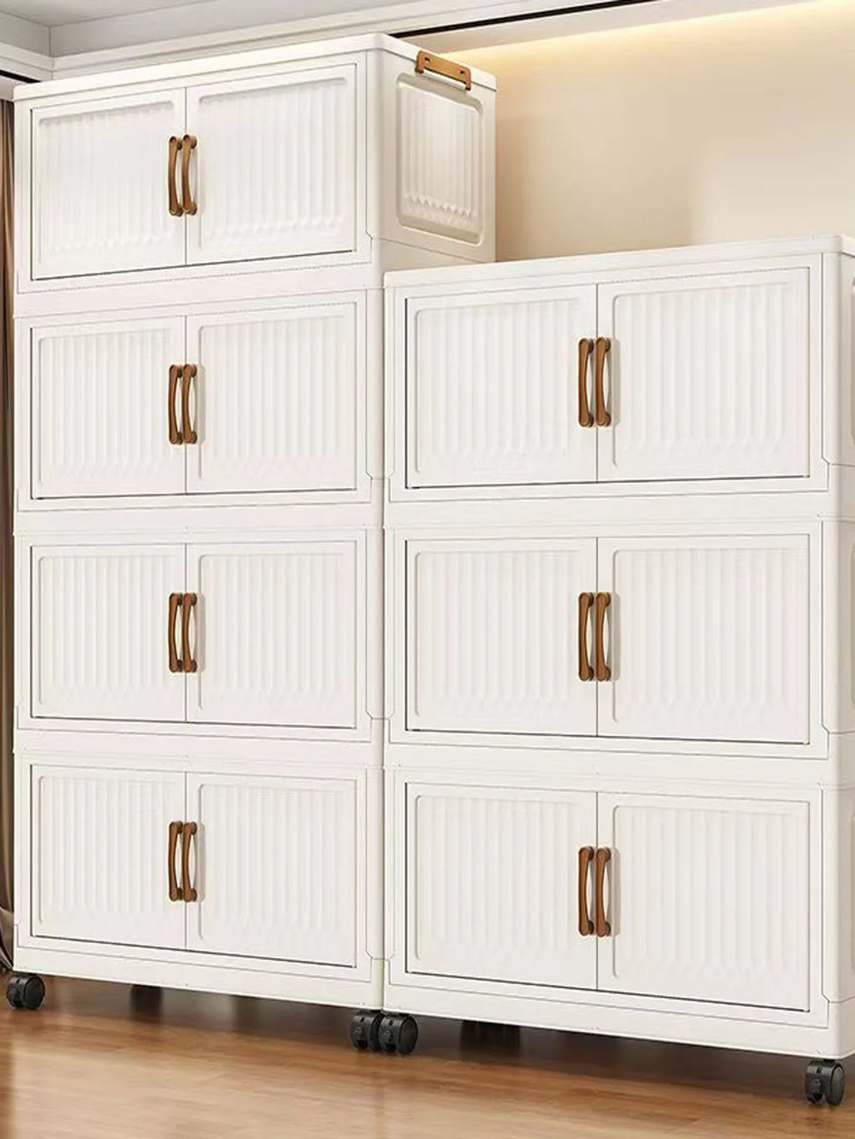 Storage Box Foldableing Cabinet Storage Cabinet Clothes Toys