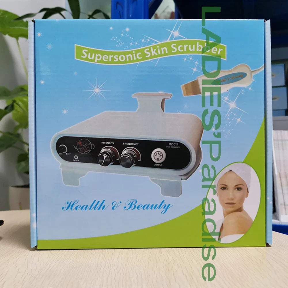 Professional Ultrasonic Facial Skin Scrubber Exfoliatorion Deep