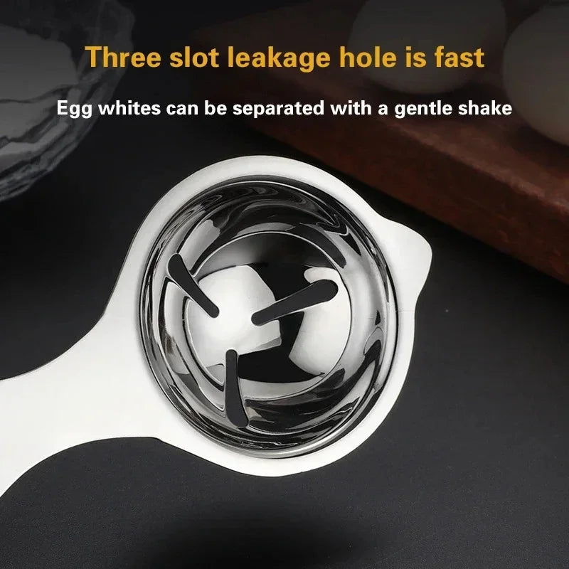 Egg Yolk Separator Stainless Steel Eggs White Filter