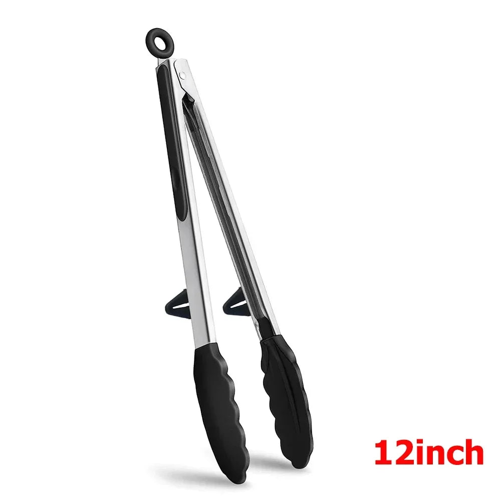 Tongs Silicone Food Tongs Non Stick Cooking Serving