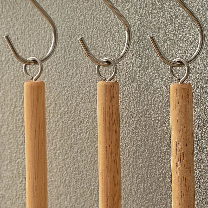 Wooden Handle Dish Brush Replacement Sisal Heads Cleaning