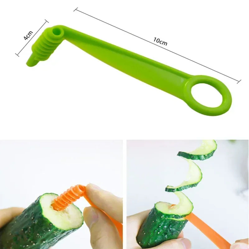 Spiral Potato Cutter Stainless Steel Sticks Spiralizer Chips