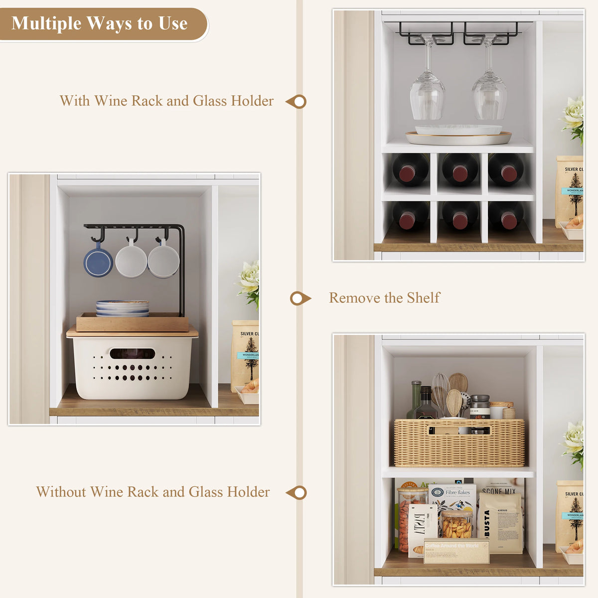 Wardrobe 106x180 Cm Wxh Buffet Wardrobe White Doors