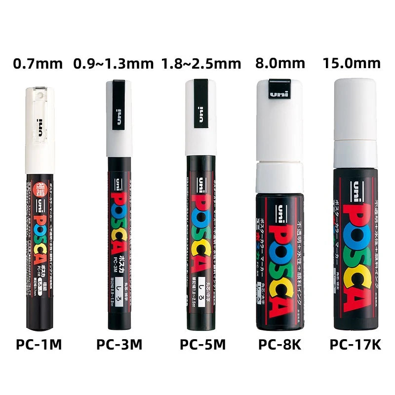 Uni Posca Full Marker Pen Storage Bag Pc-1m