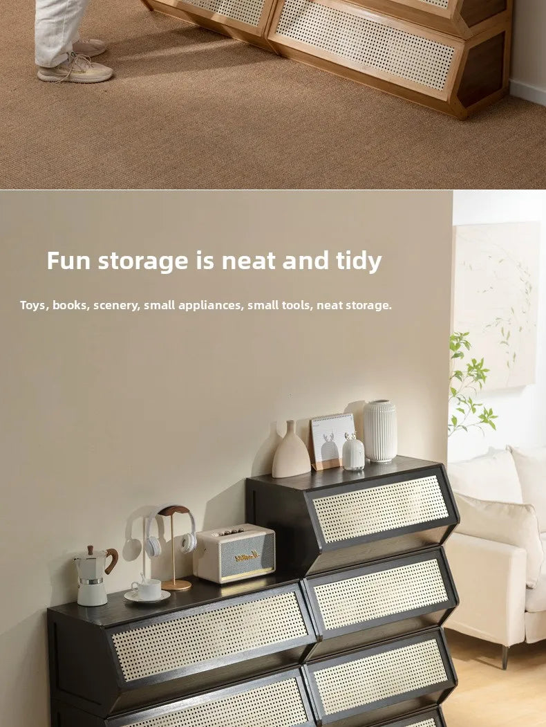 Bucket Cabinet Storage Cabinet Bedroom Living Room Bookshelf