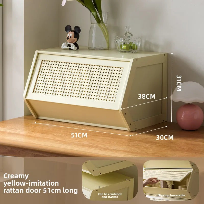 Bucket Cabinet Storage Cabinet Bedroom Living Room Bookshelf