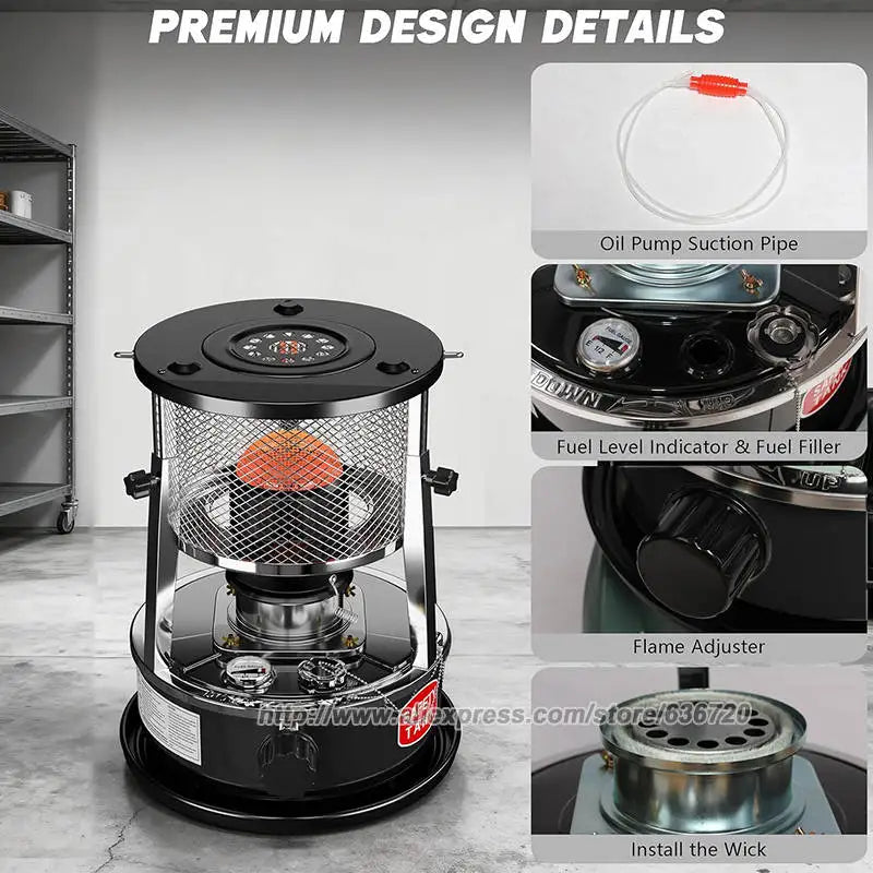 Kerosine Heaters Stove Heater Indoor Use Camping Kerosine