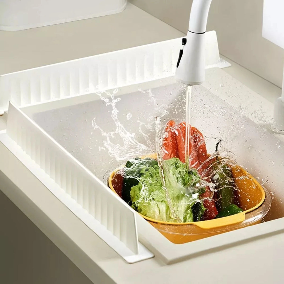 Water Stopper Silicone Sink Splash Guard Suction Cups