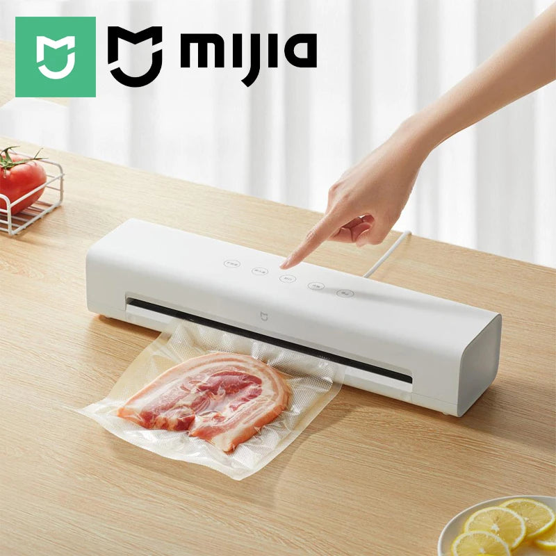 Mijia Vacuum Sealer Machine 70kpa Suction Dry/Moist Modes