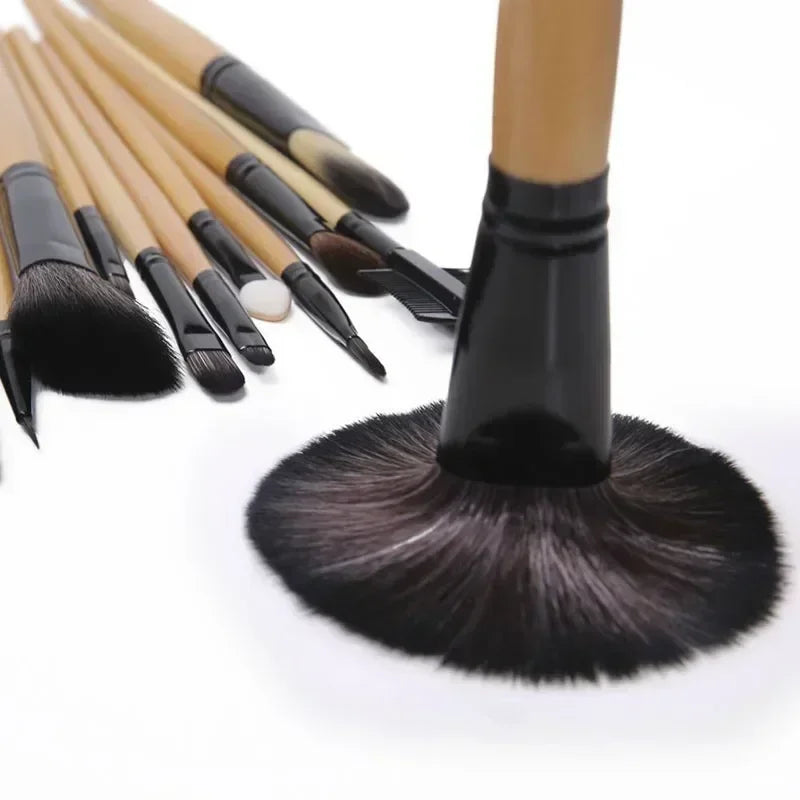 Gift Bag Sponge 24 Makeup Brush Sets Cosmetics