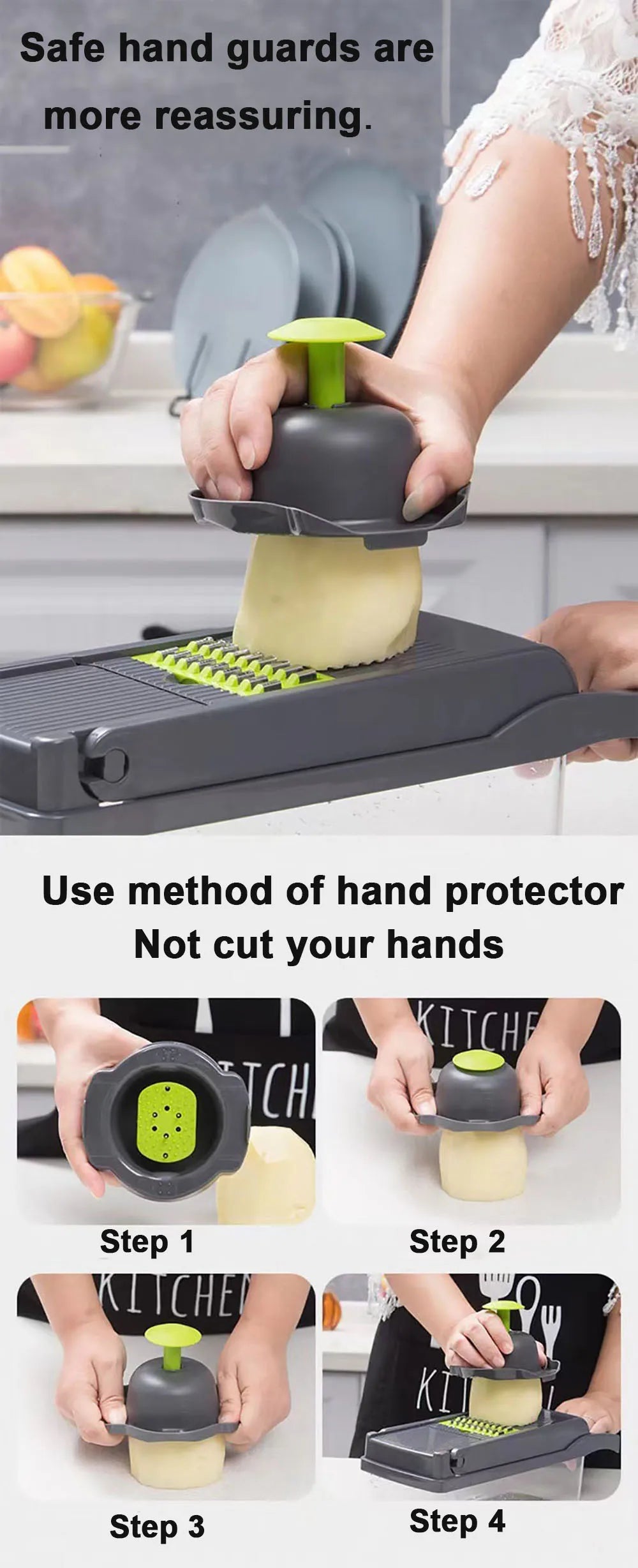Vegetable Cutter Dicing Blades Slicer Shredder Fruit Peeler