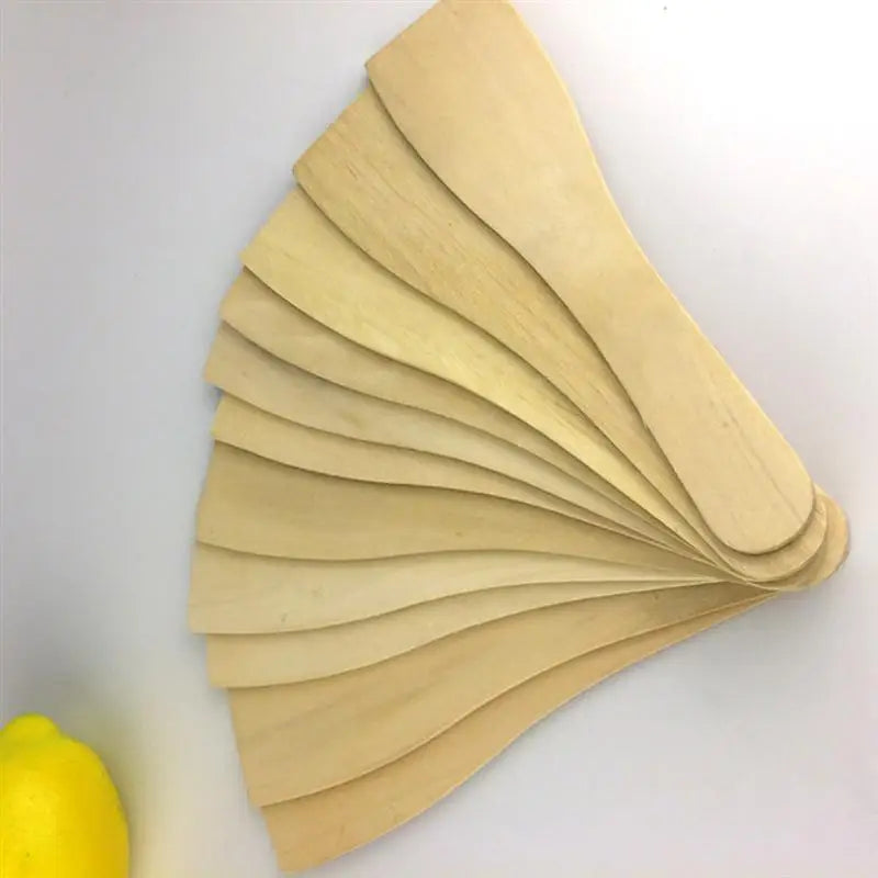 6pcs Wooden Spatula Cooking Non Stick Eco Friendly