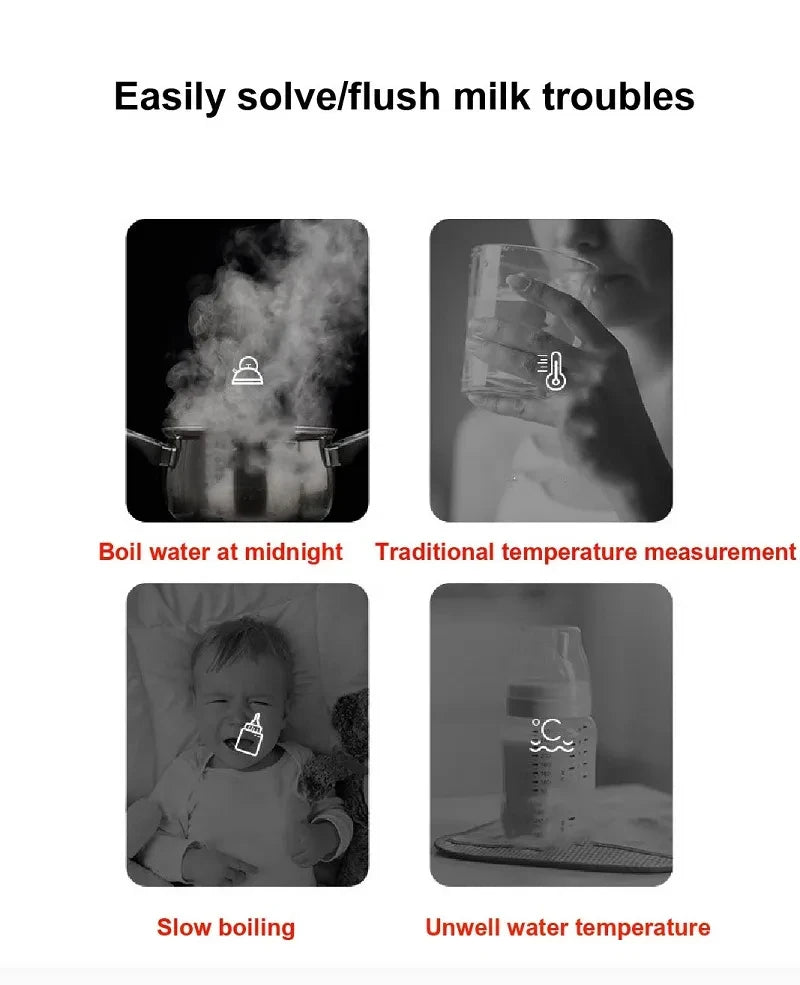 3l Electric Kettle Baby Thermostat Milk Warmer 24h