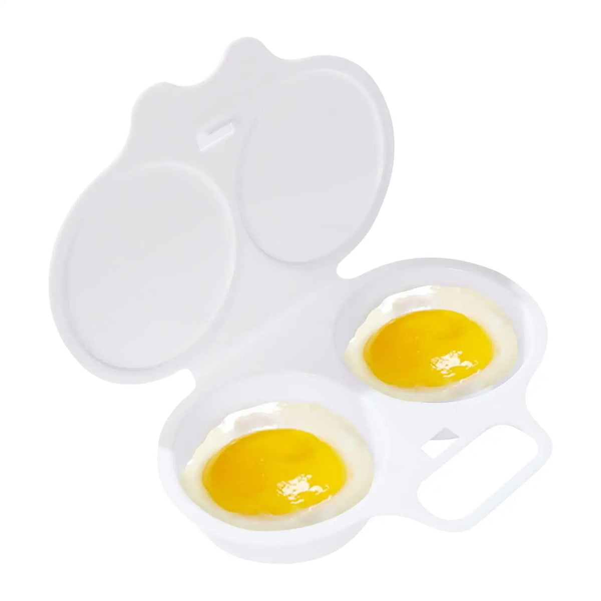 Food Grades Plastic Microwave Cooking Eggs Steamer Convenient