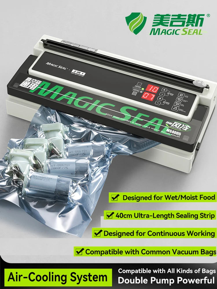 Vacuum Sealer Magic Seal Ms4005 Packaging Machine Plastic
