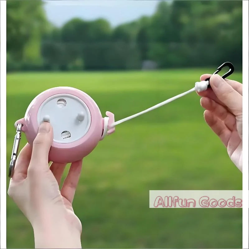 1pcs Retractable Clothes Drying Rack Rope Outdoor Clothesline