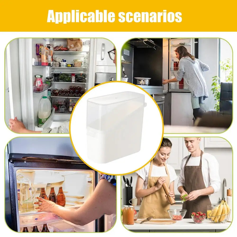 Lid Sliced Cheese Container Mini Storage Box Swabs