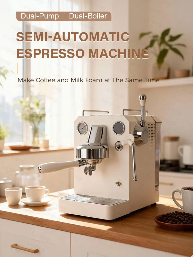 Gemilai Owl Pro3006h Small Semi-Automatic Coffee Machine Freshly