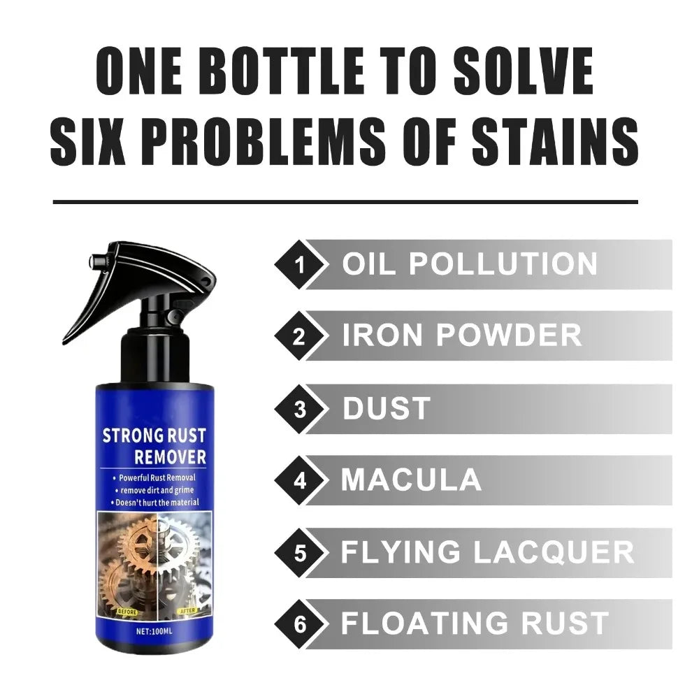 Car Rust Remover Quick Car Wheel Care Cleaning