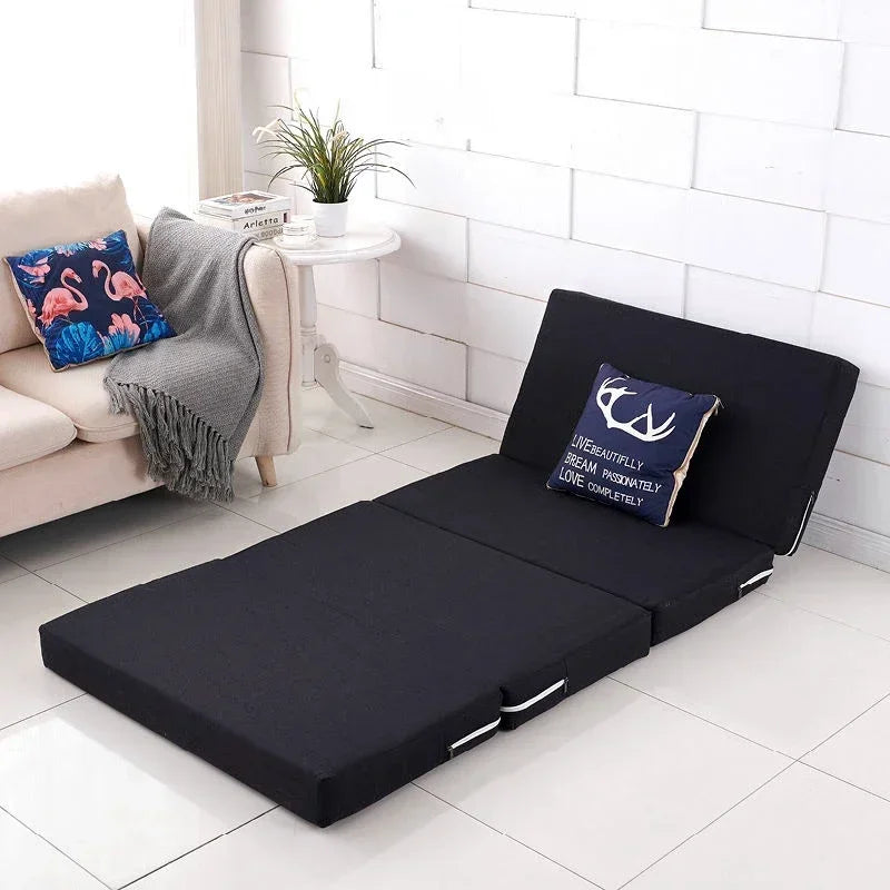 3-In-1 Foldable Mattress - Sponge Pad Yoga/Napping/Floor Sitting