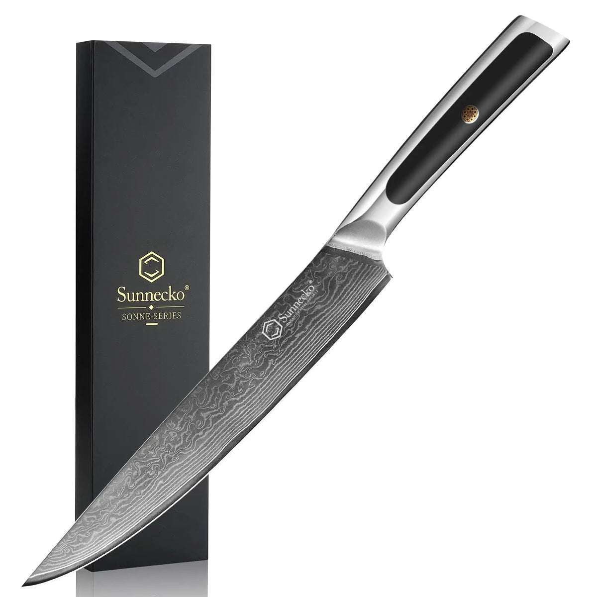 Sunnecko Damascus Steel Knives High Carbon Vg10 Core