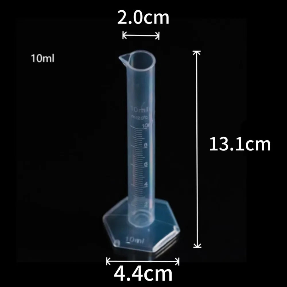 Transparents Graduated Cylinder Professional Sturdy Measuring