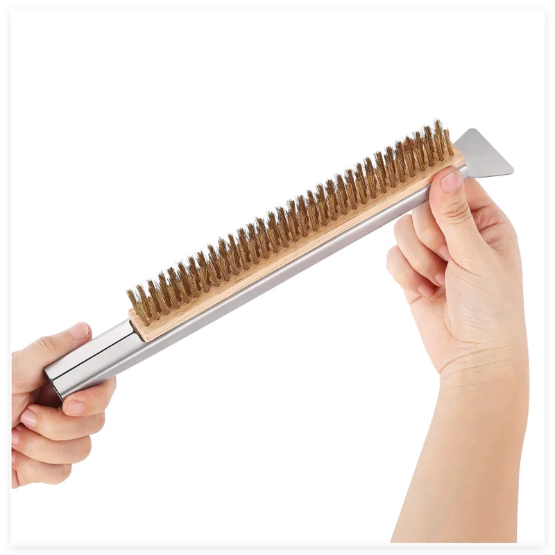 Pizza Oven & Stone Brush Scraper 21in Clean