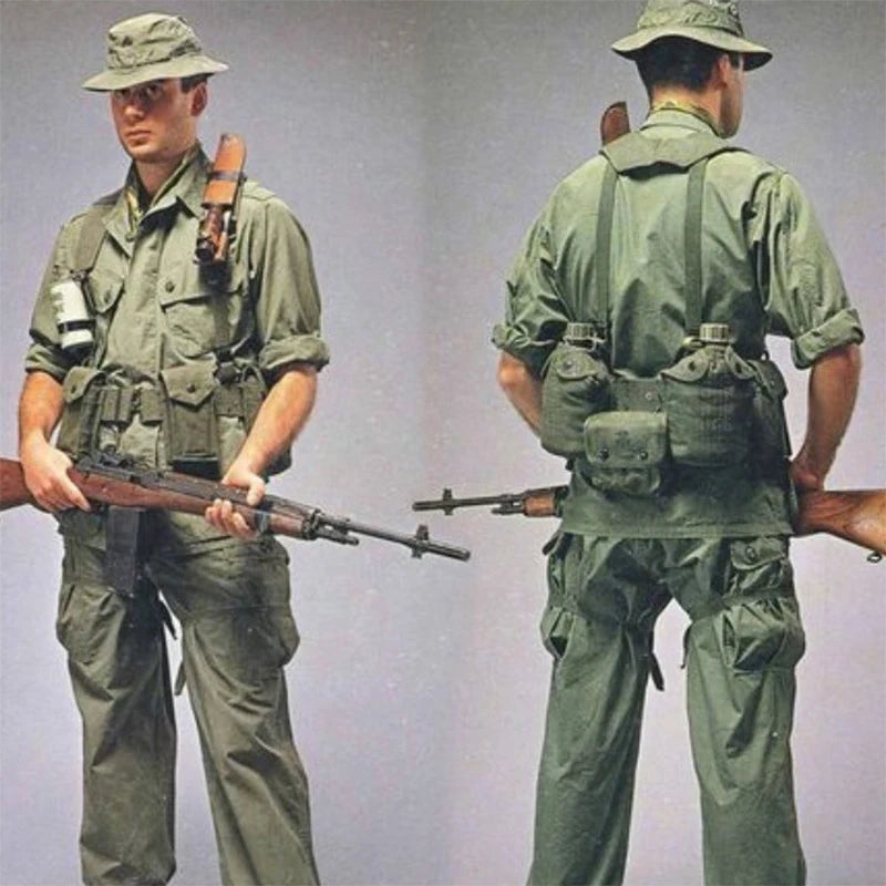 Wwii Tactical Belt M1956h Suspenders 1961 Shoulder Bag