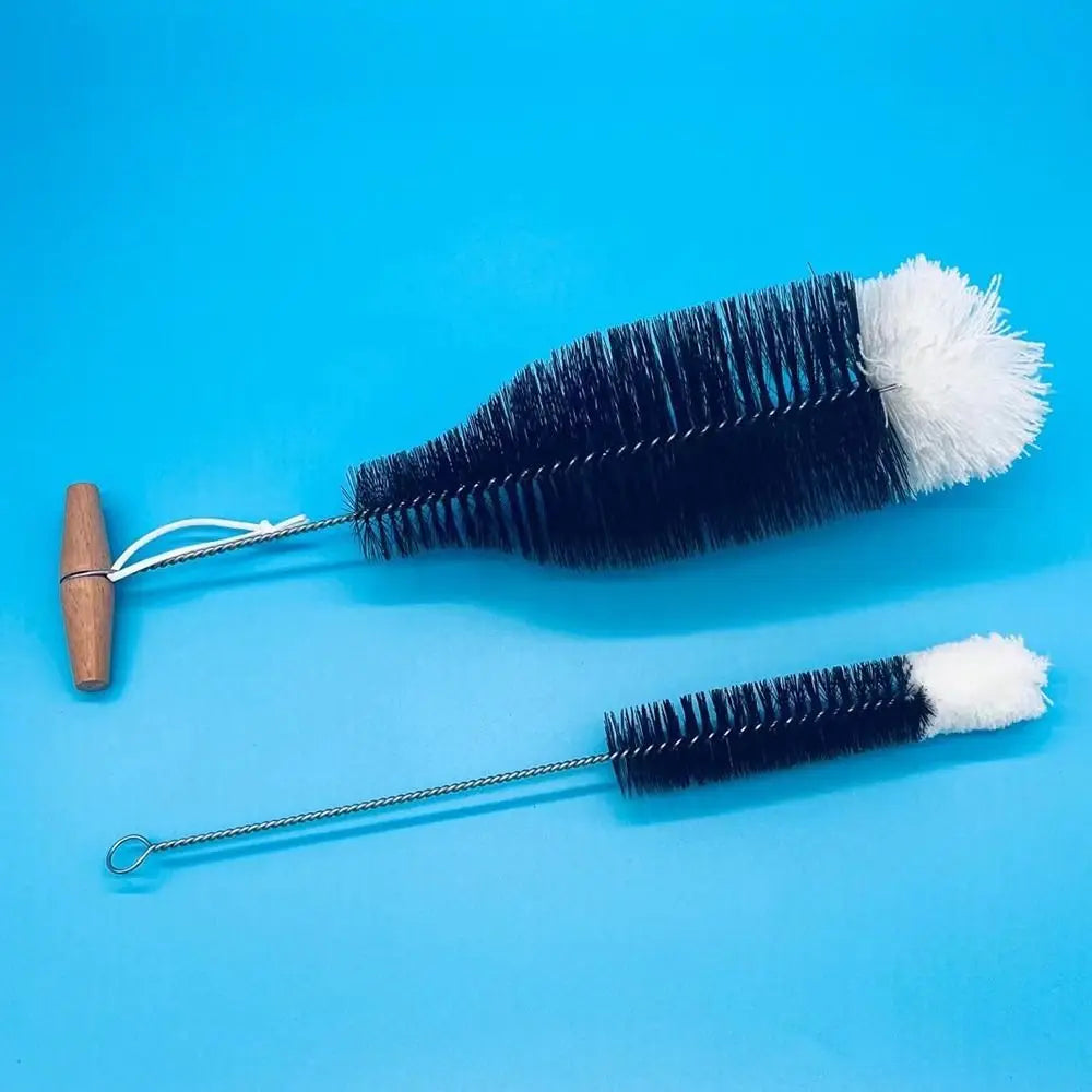 Soda Stream Bottle Brush Beechwood Handle Glassware Jars