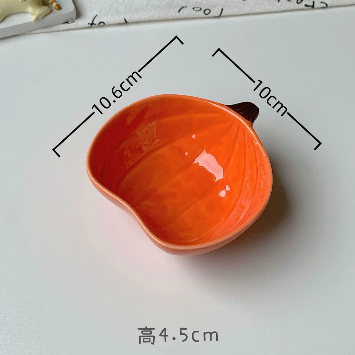 Cute Fruit Plate Underglaze Small Condiment Dish Ceramic