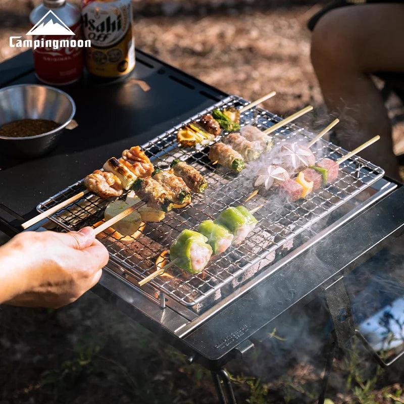 Campingmoon Ug-1 Igt Carbon Grill Camping Table Expansion