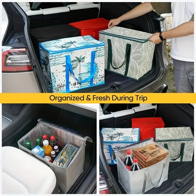 Large Reusable Grocery Bag - Keeps Food /Cold