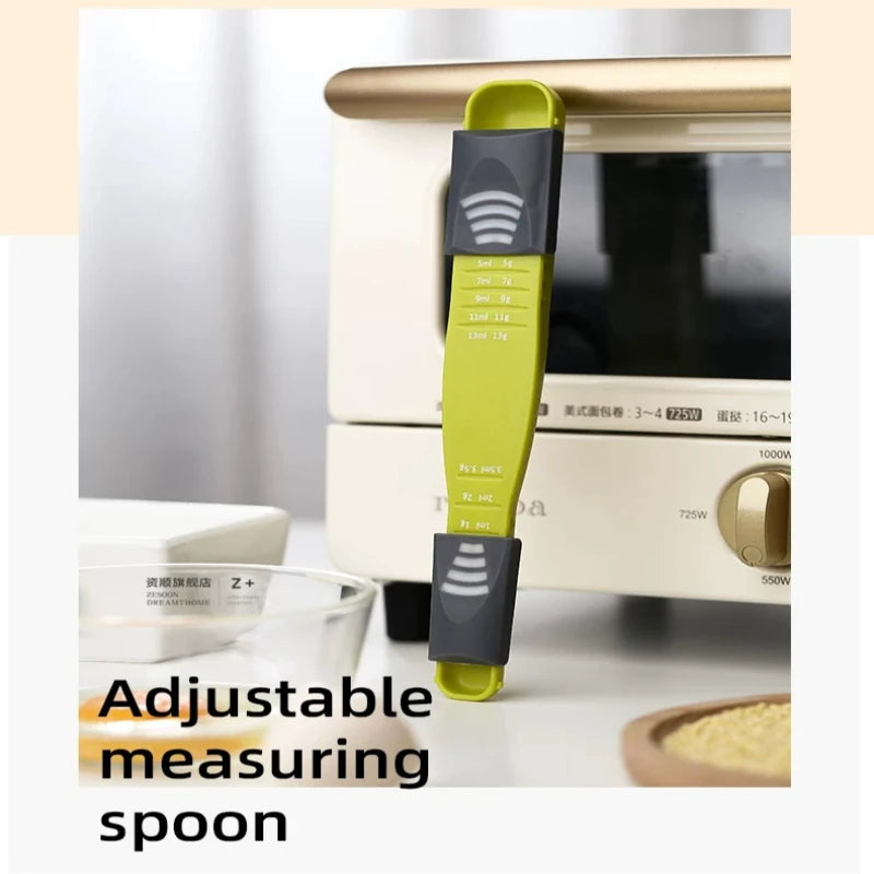 Adjustable Measuring Spoon Scale Gram-Controlled Salt Milk Powder