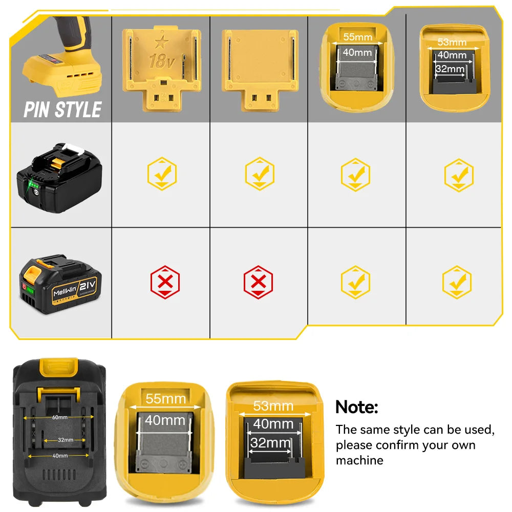 Mellwin 12000psl Cordless High Pressure Electric Grease Machine