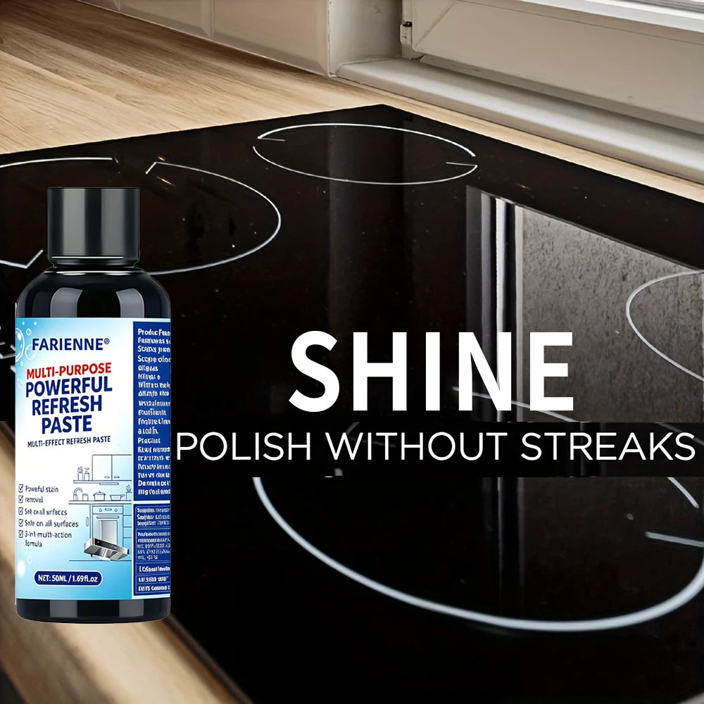 Farienne Multi-Purpose Stovetop Cleaning Paste Removes Burnt
