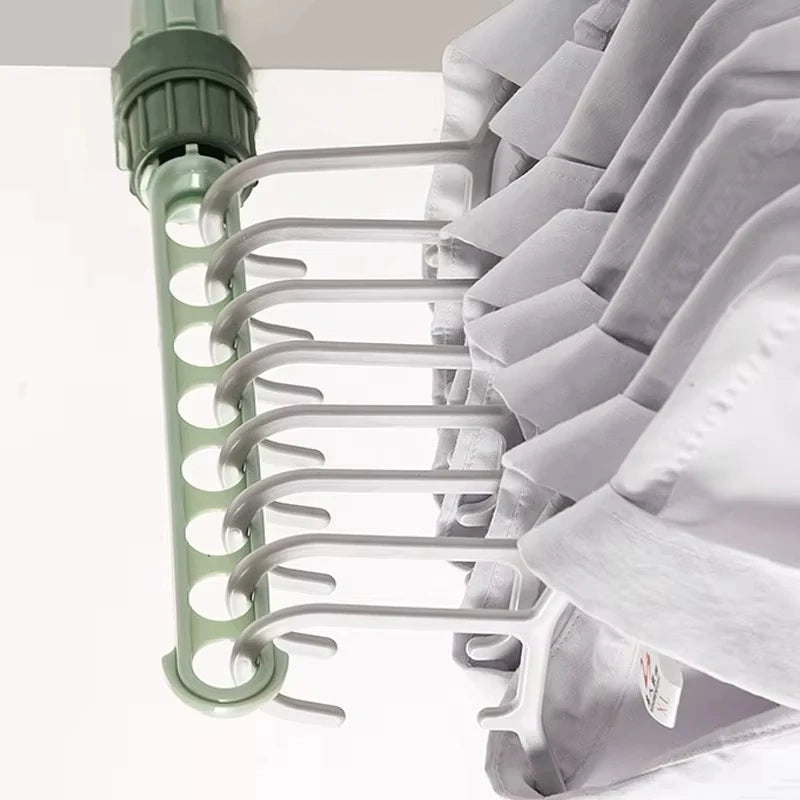 1pcs Travel Clothes Hanger Window Frame Hanging Drying