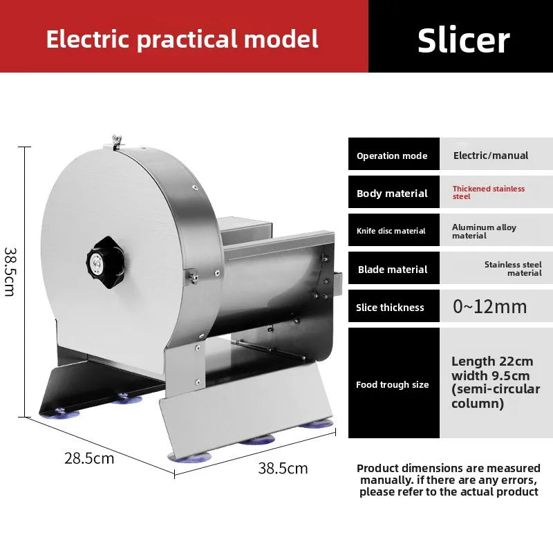 Pro Multi-Purpose Slicer - Electric & Operation Non-Slip