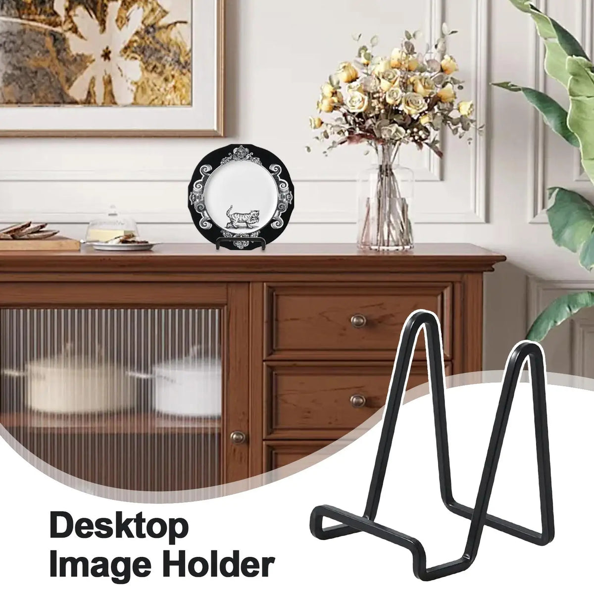 Display Stand Dish Rack Plate Bowl Picture Frame