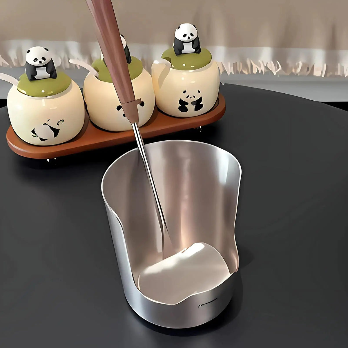 Spoon Rest Stainless Steel Upright Storage Organizer Spoon