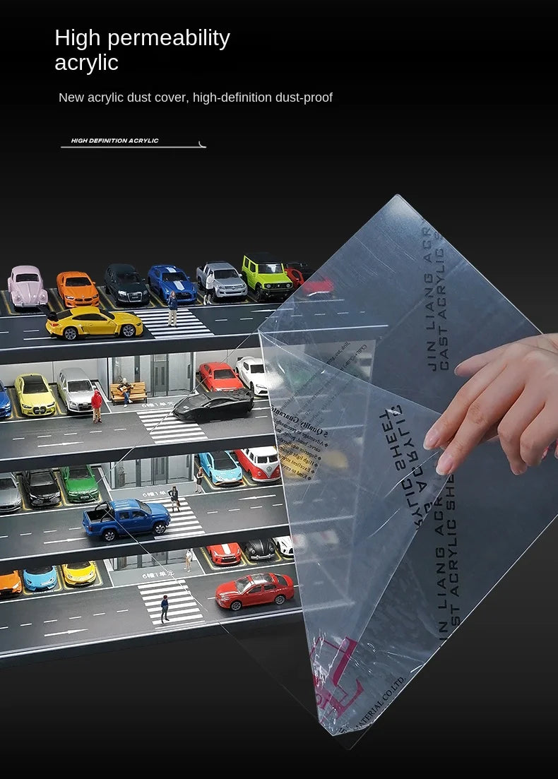 Collector 64 Car Model Parking Lot Toy Car