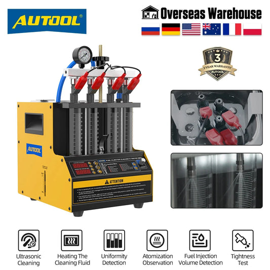 Autool Ct160 Automotive Injector Nozzle Cleaning Machine Fuel