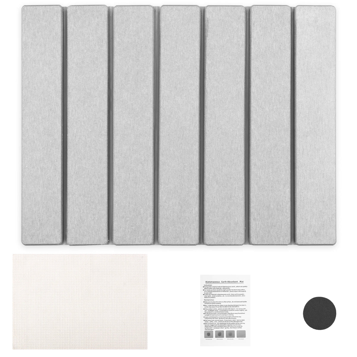 Drying Mat Foldable Stone Dish Absorbent Drying Mat