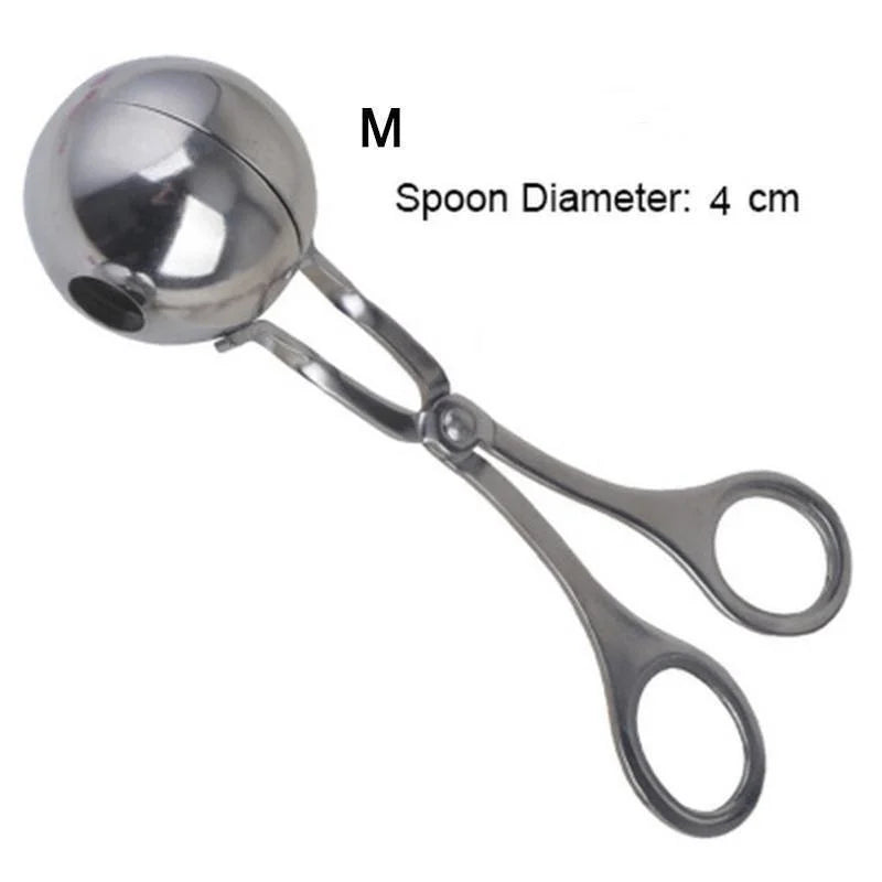 Meat Ball Maker Stainless Steel Clip Round Rice
