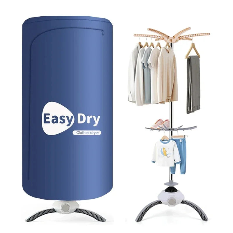220v Electric Clothes Dryer Drying Rack Warm Air