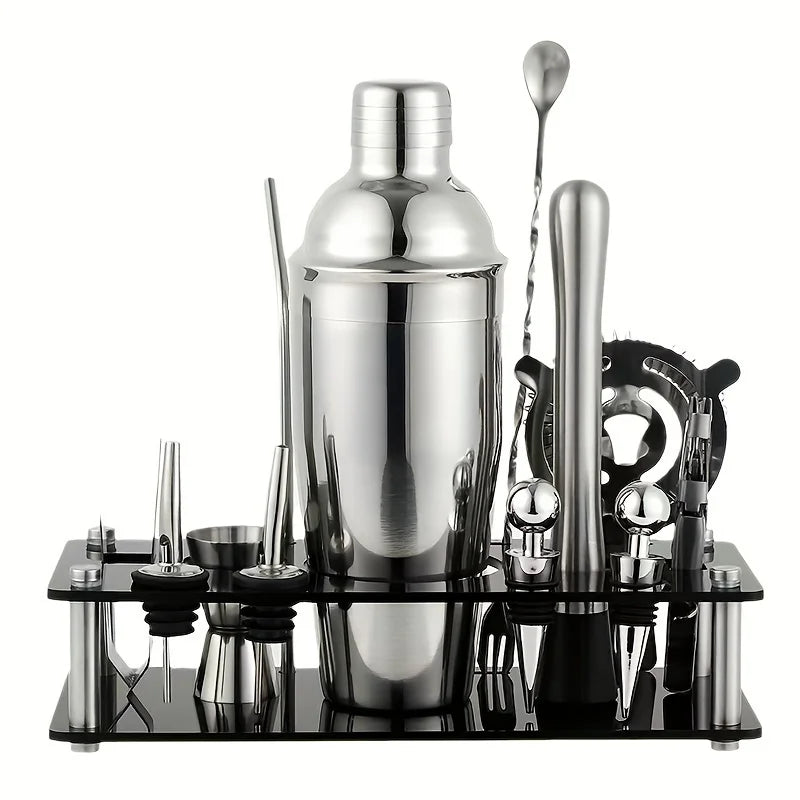 Professional Stainless Steel Cocktail Blender - Complete