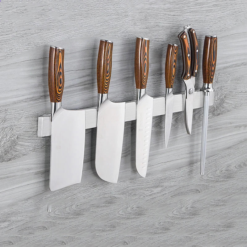 Self Adhesive Power Magnetic Knife Holder Wall Mount