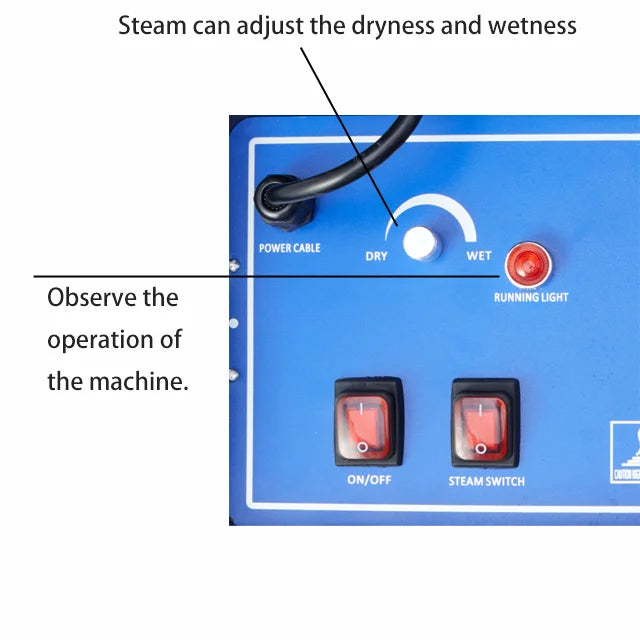 Pressurized Handheld High Steamer Cleaning Multipurpose Steam
