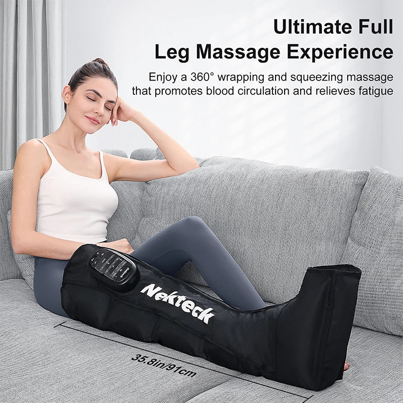Nekteck Air Pressure Leg Massager Cordless Foot Massage
