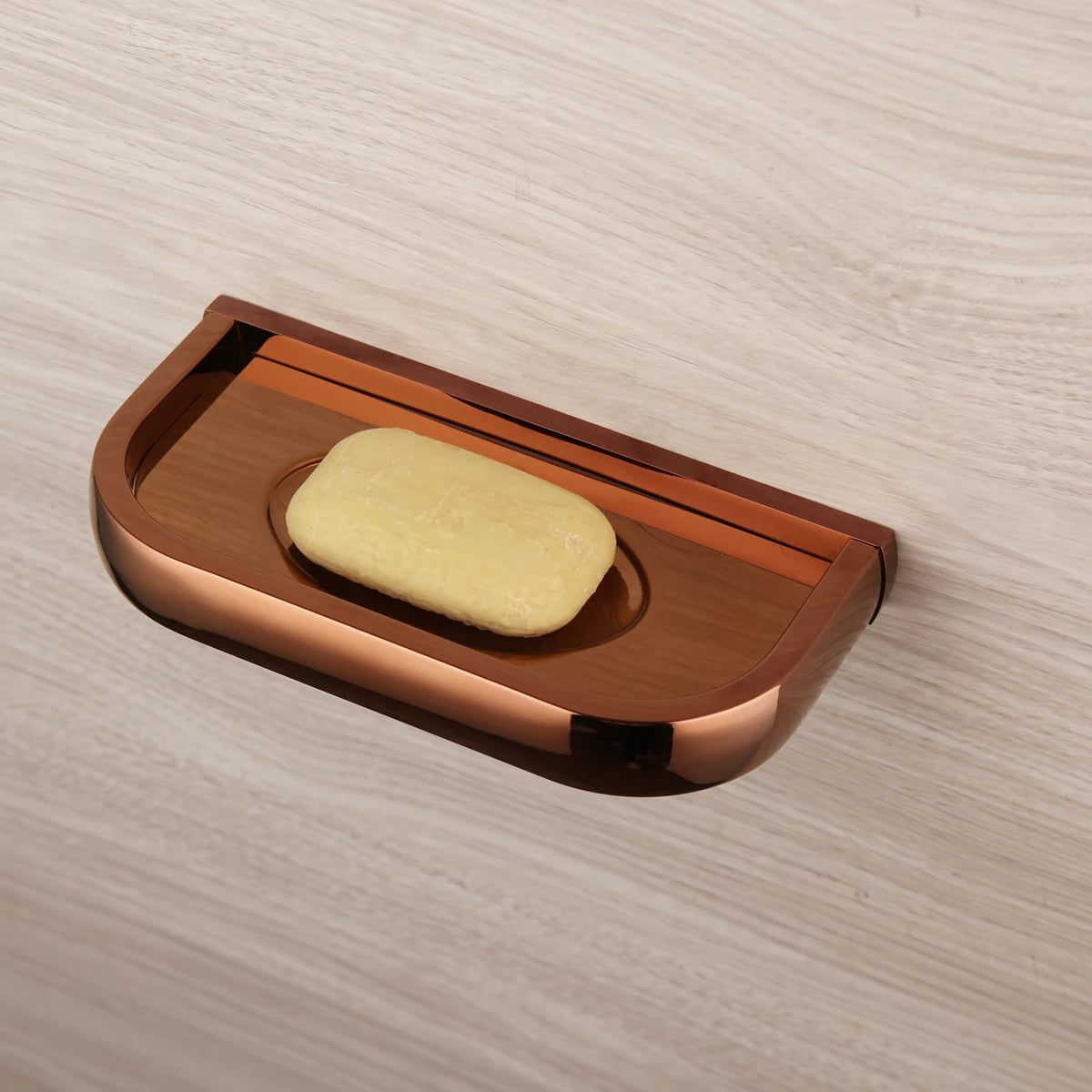 Monite Luxury Rose Golden Bathroom Solid Brass Toilet